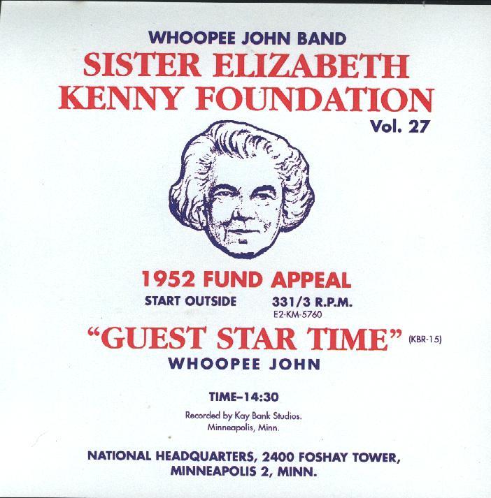 Whoopie John Vol. 27 " Sister Elizabeth Kenny Foundation " - Click Image to Close